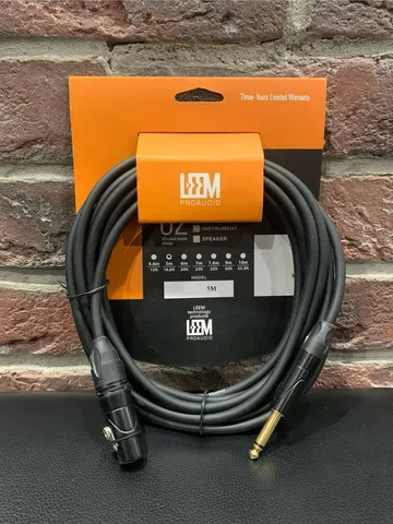Кабель Микрофонный Leem XLR-Jack 5m