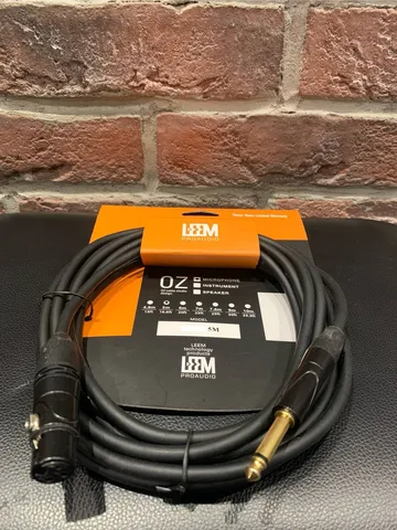 Кабель Микрофонный Leem XLR-Jack 5m