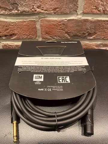 Кабель Микрофонный Leem XLR-Jack 5m