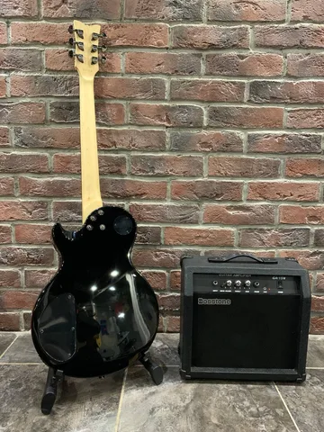 Электрогитара Schecter LP + Мощный Комбоусилитель - изображение 2