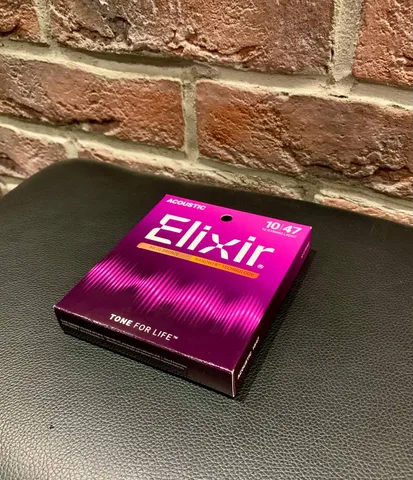 Струны для 12-ти Струнной Акустической Гитары Elixir 10-47 (USA)
