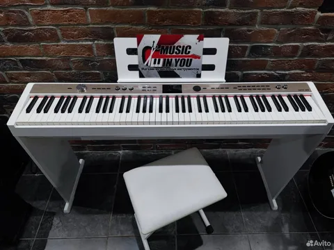 Цифровое Пианино Nux NPK-20 WH (Супер Комплект 3 в 1)