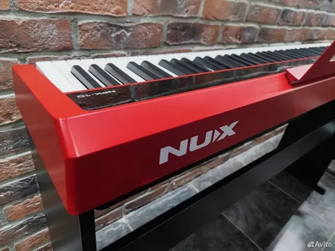 Цифровое Пианино NUX NPK-10RD + Деревянная Стойка