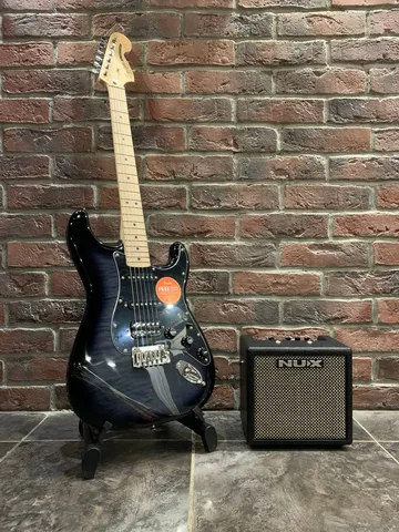 Электрогитара Fender Affinity HSS + Комбик Nux Mark 2 (богатый комплект)