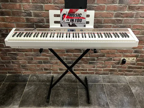 Цифровое Пианино NUX NPK-20 WH + Стойка