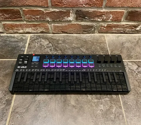 Миди Клавиатура M-Vave Black Edition Pro (37 Клавиш)