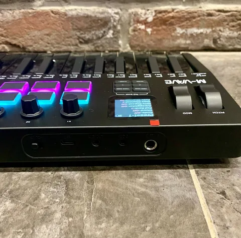 Миди Клавиатура M-Vave Black Edition Pro (37 Клавиш)