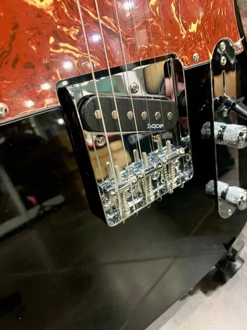 Электрогитара Telecaster Black-RD + Комбик 15 ват (полный комплект)