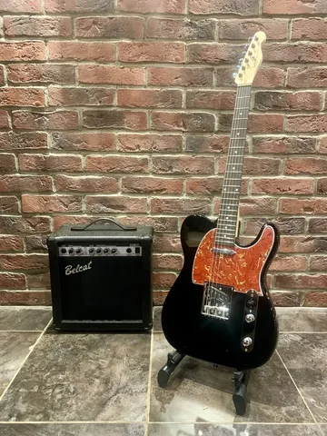 Электрогитара Black Telecaster RD + Комбоусилитель 25 ват (комплект)