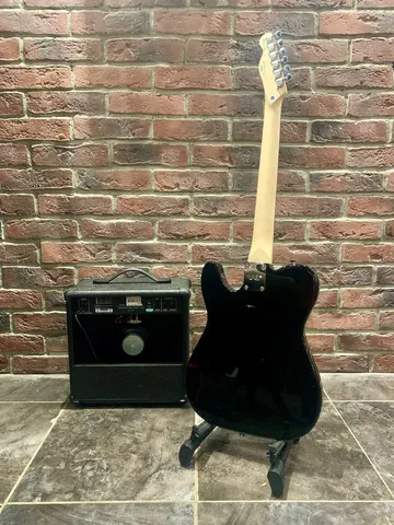 Электрогитара Black Telecaster RD + Комбоусилитель 25 ват (комплект)