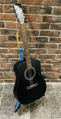 Электроакустика Cort Dreadnought Black-810 EQ (Индонезия)