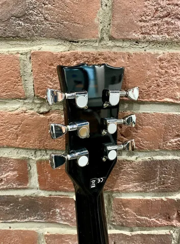Леворукая Электрогитара HB-SG Black+ Комбик-Процессор NUX 20 вт