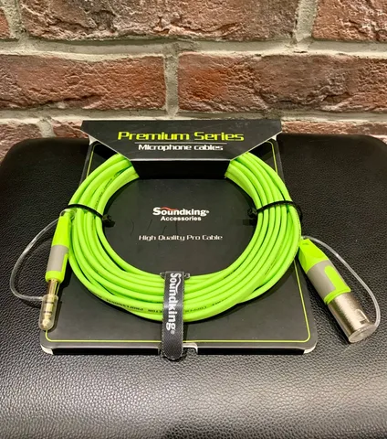 Кабель Инструментальный Soundking Premium XLR-Jack 5 m