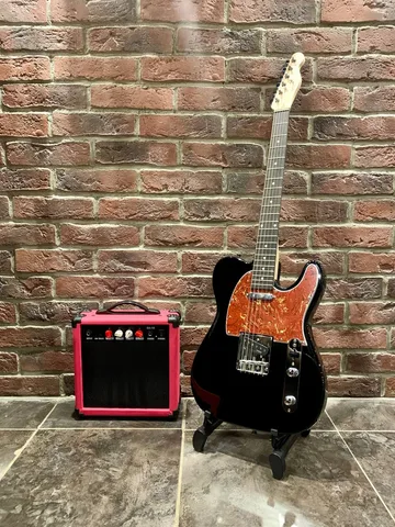 Электрогитара Telecaster + Стильный Комбоусилитель 15 ват (комплект)