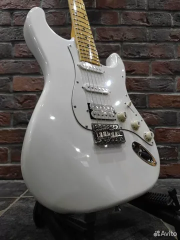 Электрогитара Stratocaster White (аналог Fender)