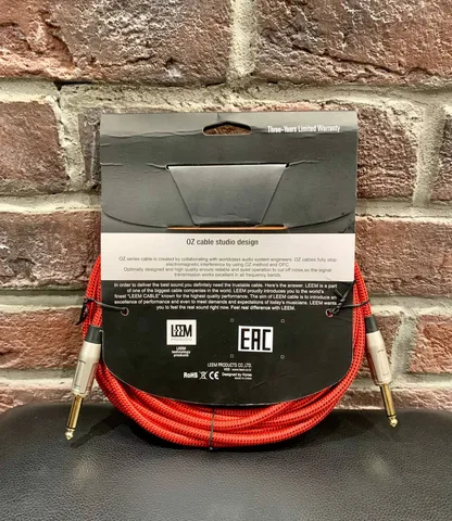 Кабель Инструментальный Leem Premium Jack-Jack 5 m