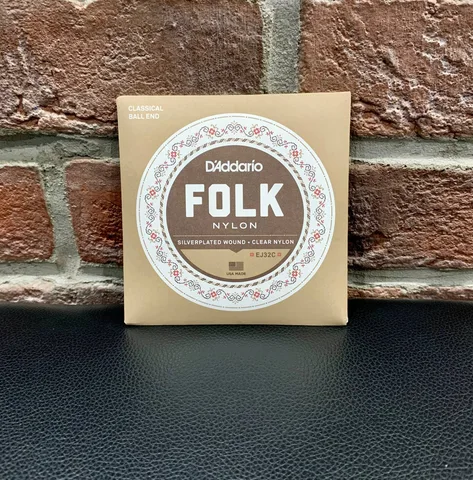 Струны для Классической и Акустической Гитары D'Addario Folk (USA)