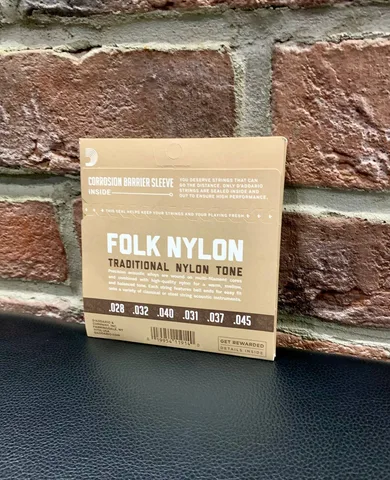 Струны для Классической и Акустической Гитары D'Addario Folk (USA)