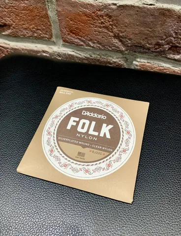 Струны для Классической и Акустической Гитары D'Addario Folk (USA)