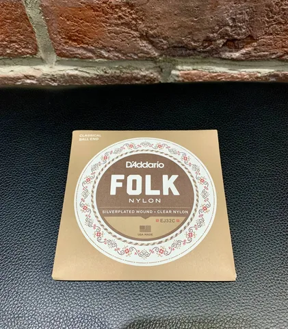 Струны для Классической и Акустической Гитары D'Addario Folk (USA)