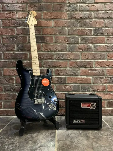 Электрогитара Fender Stratocaster Affinity + Комбик с Эффектами и Драм Машиной