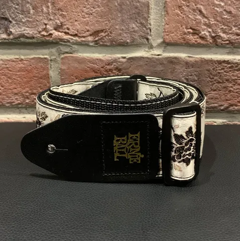Гитарный Ремень Ernie Ball White Rose (USA)