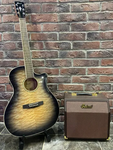 Электроакустика Cort EQ + Акустический Комбик 15 ват (комплект)