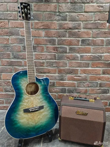 Электроакустика Cort EQ + Акустический Комбик 15 ват (комплект)