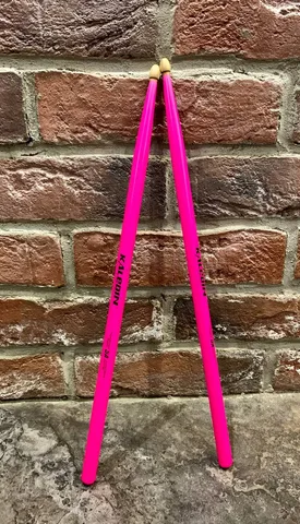Барабанные Палочки Флуоресцентные из Граба Kaledin 5A Pink