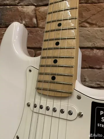 Электрогитара Fender Player Stratocaster MN Polar - изображение 4