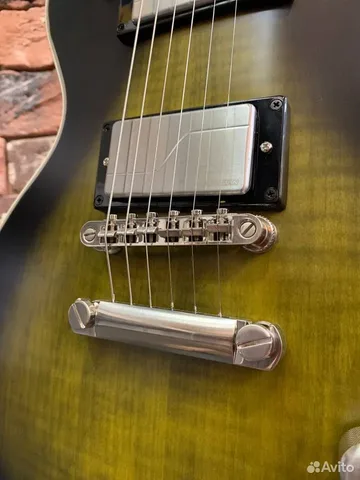 Электрогитара Epiphone Les Paul Prophecy Olive - изображение 3