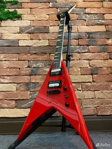 Электрогитара Jackson JS32T King V Ferarri Red - изображение 9