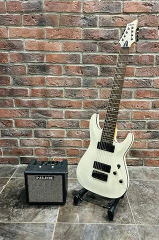 Электрогитара Schecter Demon 8 + Портативный Цифровой Комбик NUX MK-2 (комплект)