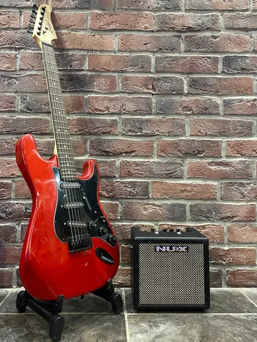 Электрогитара + Моделирующий Комбик NUX MK-2 (Guitar & Mic Input)