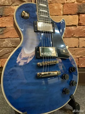 Электрогитара Epiphone Les Paul Custom Quilt Viper