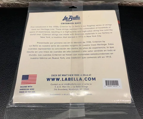 Струны Бас Гитары La Bella Criterion 45-105 (USA)