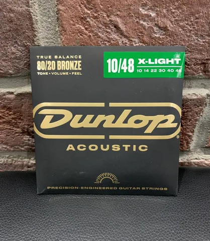 Струны для Акустической Гитары Dunlop 10-48 X-Light (USA)