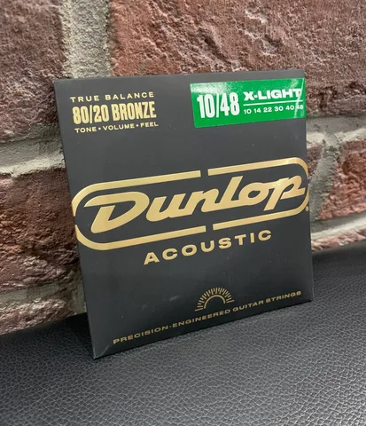 Струны для Акустической Гитары Dunlop 10-48 X-Light (USA)