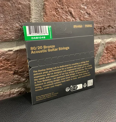 Струны для Акустической Гитары Dunlop 10-48 X-Light (USA)