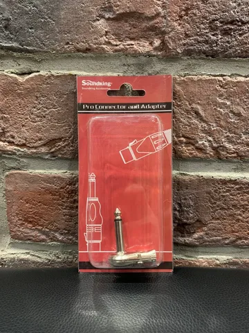 Разъем Soundking Jack Угловой на Кабель 1/4” Male