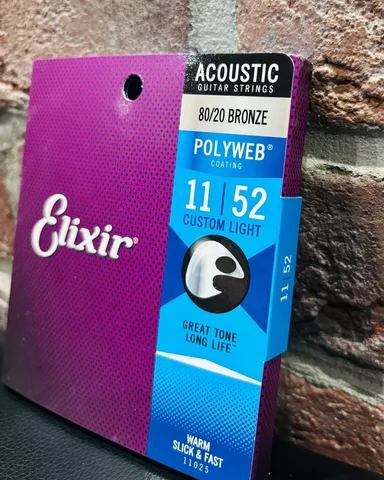Струны для Акустической Гитары Elixir 11-52 (Оригинал) - изображение 5