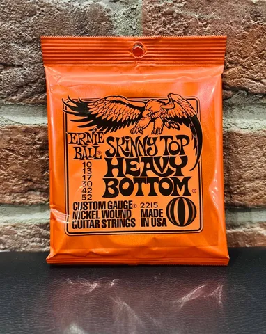 Струны для Электрогитары Ernie Ball 10-52 Top Heavy (USA Оригинал)
