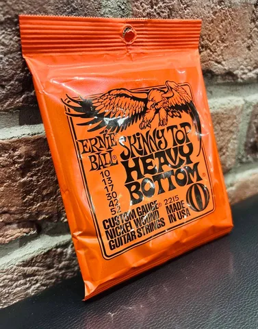 Струны для Электрогитары Ernie Ball 10-52 Top Heavy (USA Оригинал)