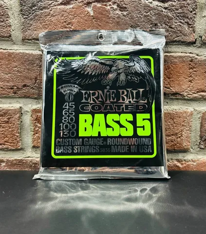 Струны для 5-ти Струнной Бас Гитары Ernie Ball 45-130 (USA)