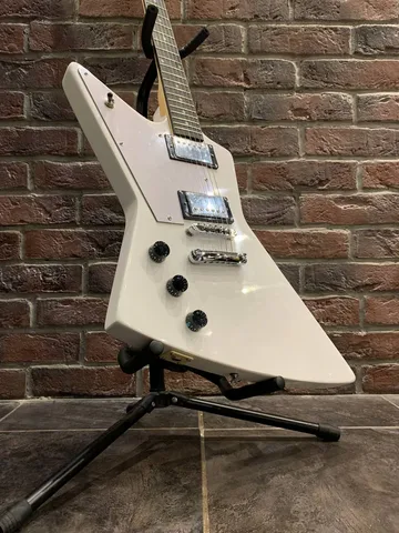 Леворукая Электрогитара Explorer HH-LH White