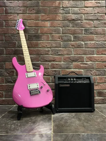 Электрогитара Cort G250 Pink + Мощный Комбик с Перегрузом (Индонезия)