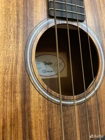 Электро-Акустическая Бас-Гитара Taylor GS Mini-e Koа