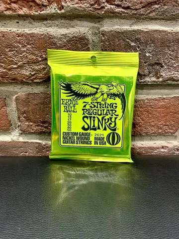 Струны для 7-ми струнной Электрогитары Ernie Ball 10-56 (USA)