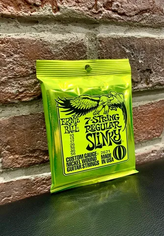 Струны для 7-ми струнной Электрогитары Ernie Ball 10-56 (USA)