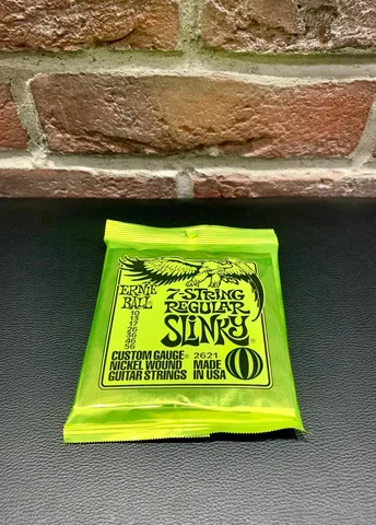 Струны для 7-ми струнной Электрогитары Ernie Ball 10-56 (USA)
